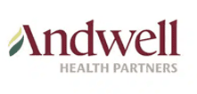 Brand logo featuring the word ndwe in brown with the text HEALTH PARTNERS beneath.